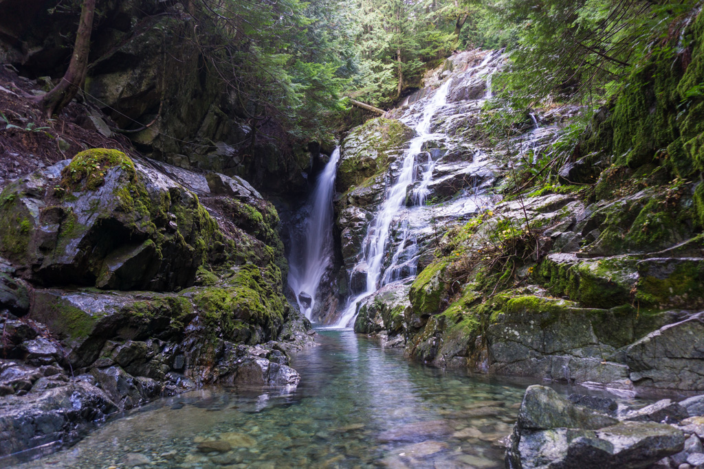 Kennedy Falls in North Vancouver, BC