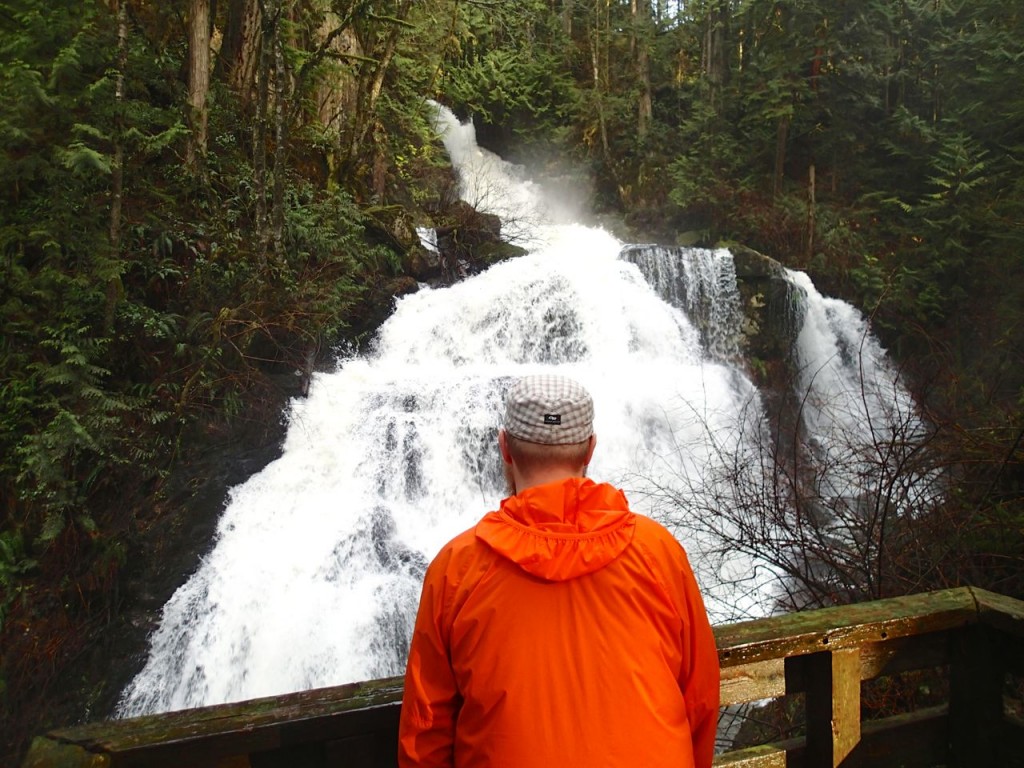 Steelhead Falls in Mission, BC. Just one of over 40 waterfalls near Vancouver you can hike to.