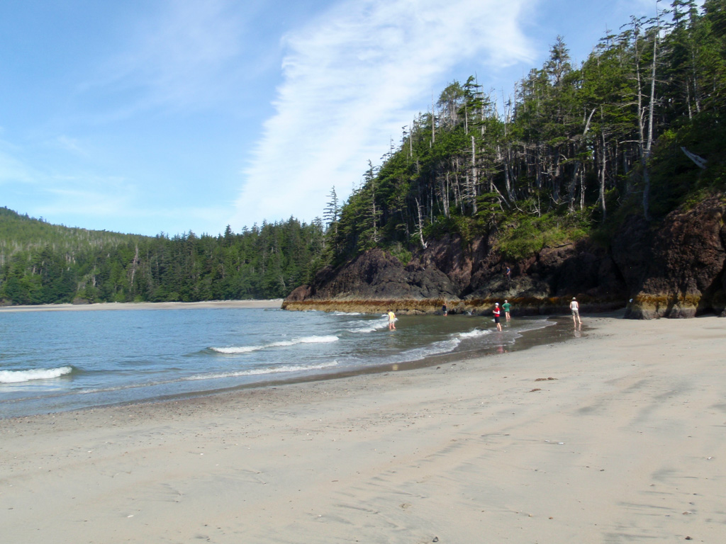 San Josef Bay Beach in Cape Scott Provincial Park