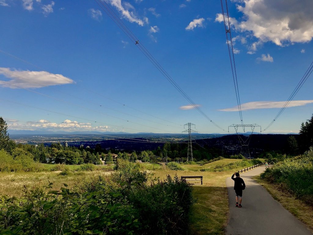 The Coquitlam Crunch trail is a great workout.