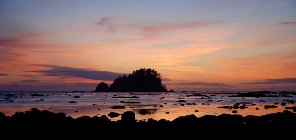 Sunset on the Ozette Loop