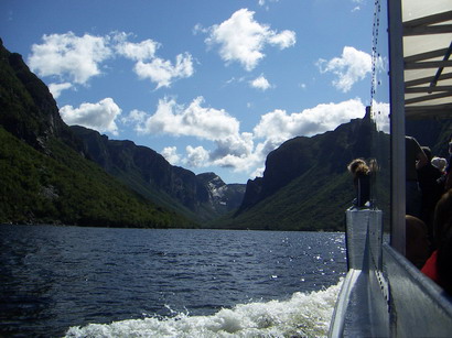 Hiking the Long Range Traverse in Gros Morne National Park, Newfoundland.