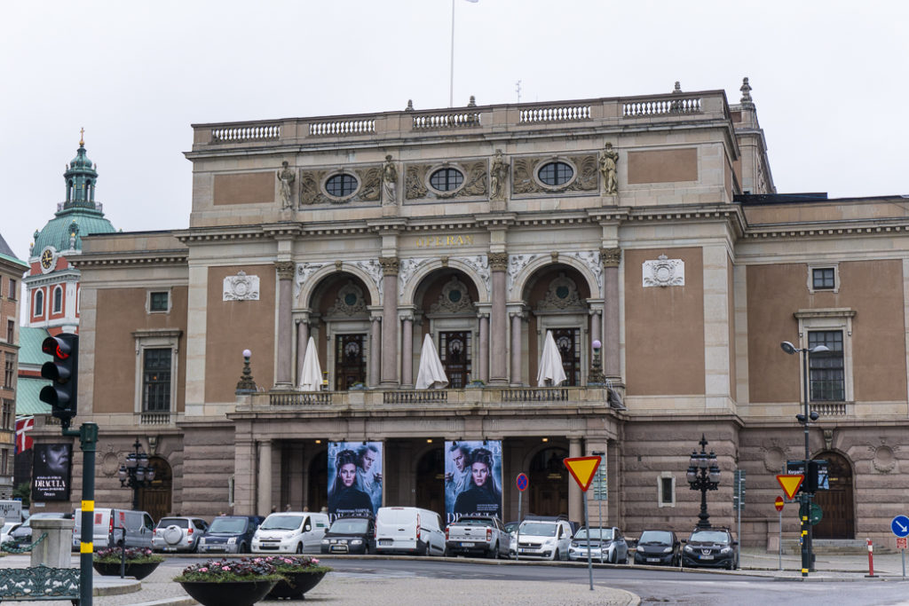 The National Swedish Opera House. Visit it on the Ultimate Self-Guided Walking Tour of Stockholm