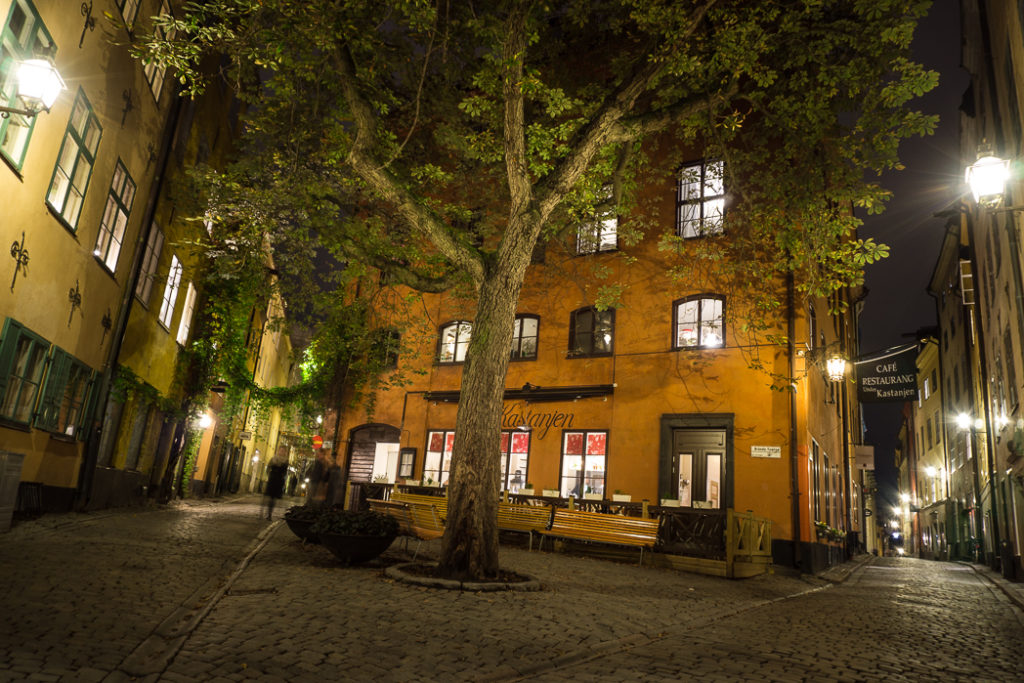 Branda Tomten in the old town of Stockholm. Visit it on the Ultimate Self-Guided Walking Tour of Stockholm