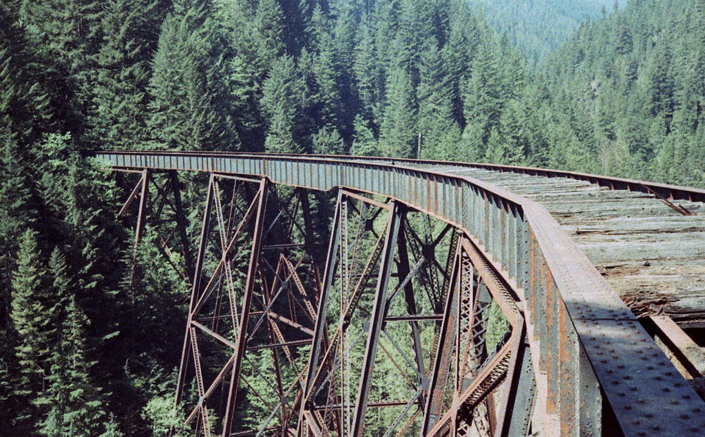 An abandoned train trestle at Ladner Creek near Hope. Just one of 15 unusual hikes near Vancouver.