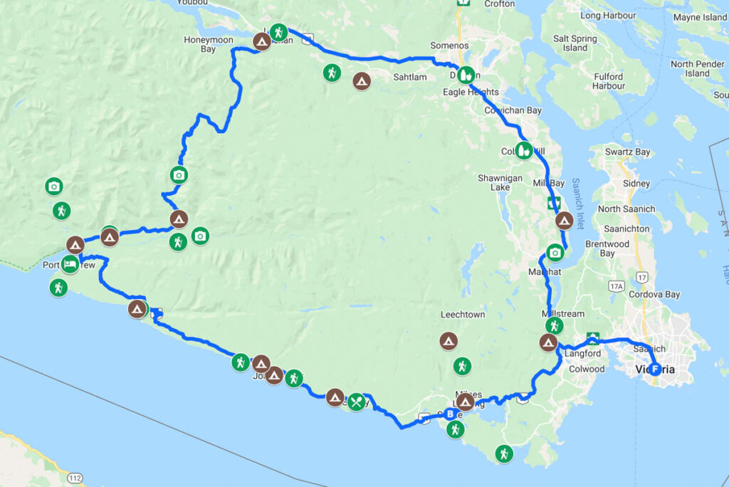 Pacific Marine Circle Route Google Map