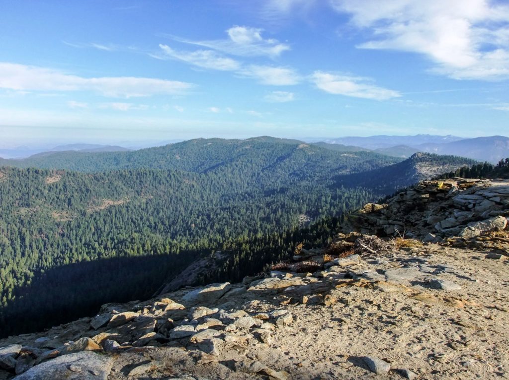 The view from the Buena Vista Trail in Sequoia National Park - just one of many things to do in Sequoia and Kings Canyon National Parks.