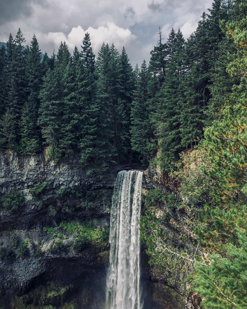 Brandywine Falls on the Sea to Sky Highway between Vancouver and Whistler