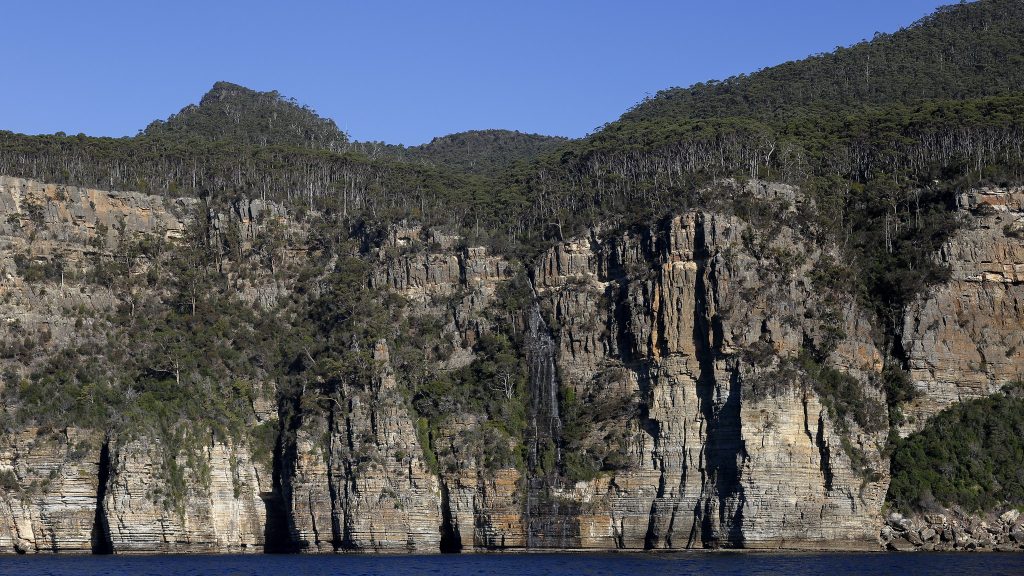 Waterfall Bay on the Tasman Peninsula 