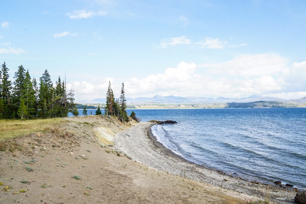 Storm Point trail in Yellowstone National Park