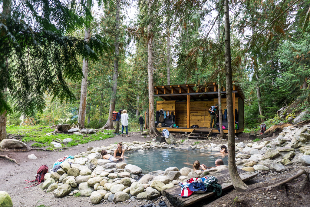 Halfway River Hot Springs near Revelstoke