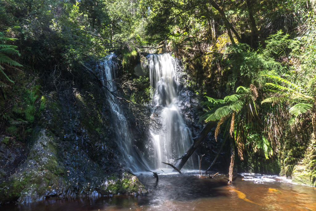 Hogarth Falls in Strahan