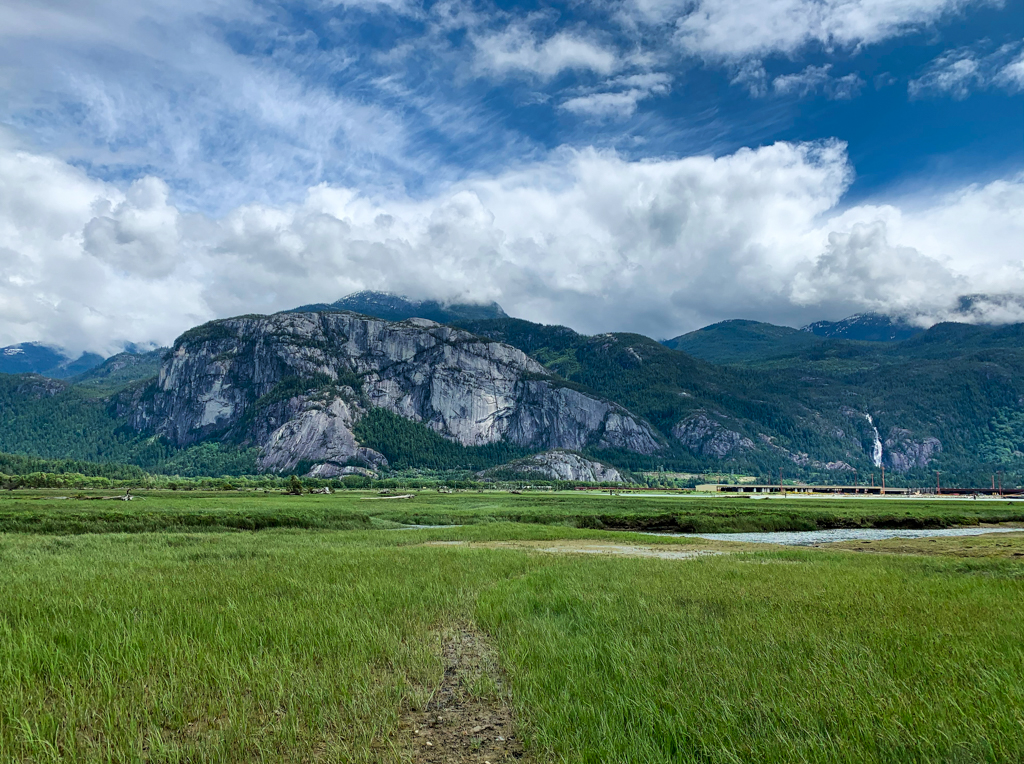 Stawamus Chief mountain in Squamish