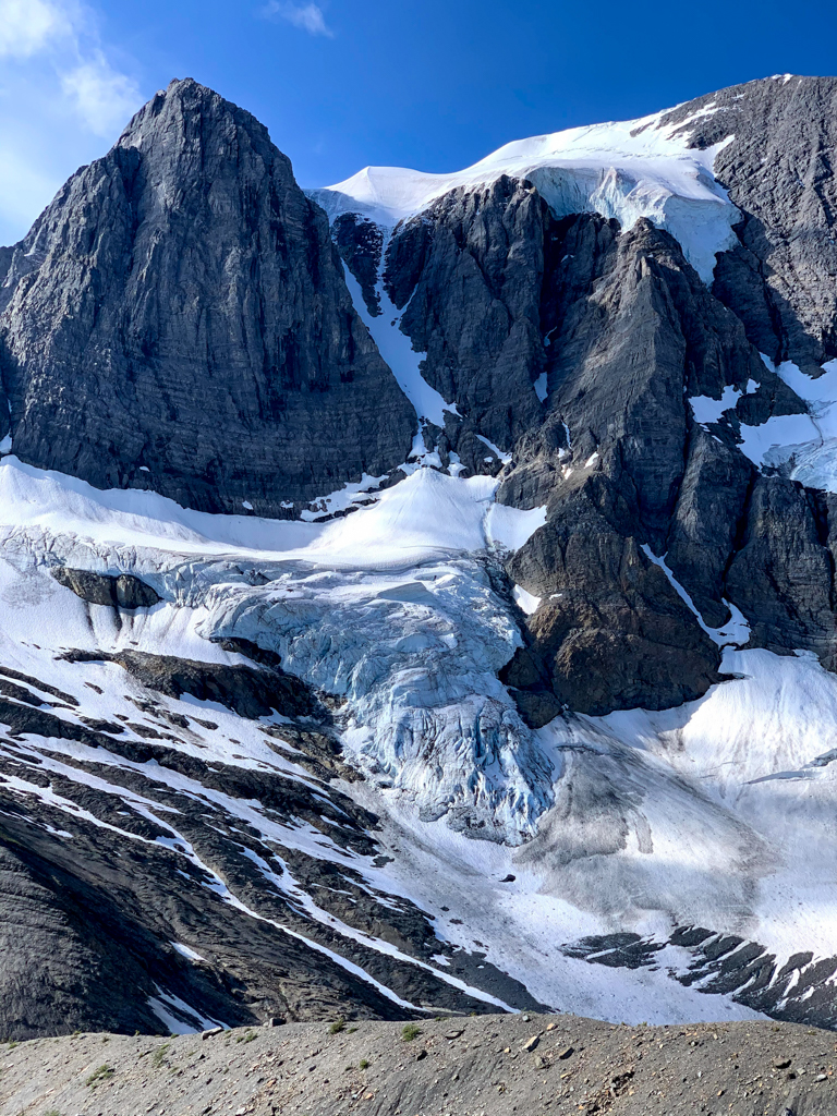 Tumbling Glacier in Kootenay National Park