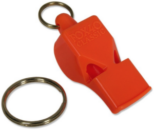 Fox 40 whistler - stocking stuffer for hikers