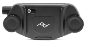 Peak Design Capture Clip holds your camera on your backpack