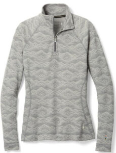 Merino wool base layer top from Smartwool. A great option for snowshoeing.