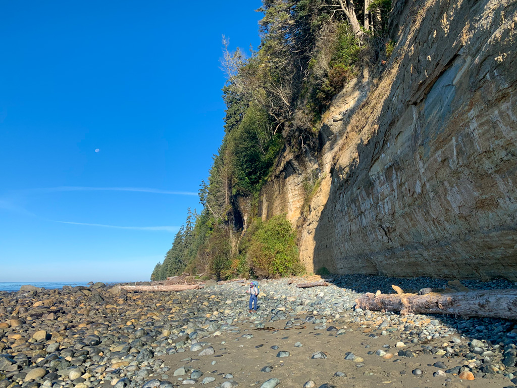 Tidal obstacle at Bear Beach
