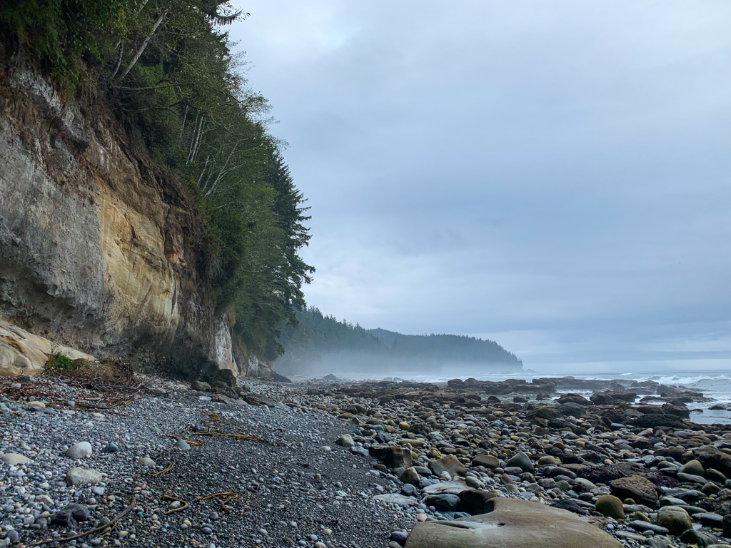 Cliffs at Sombrio Beach West