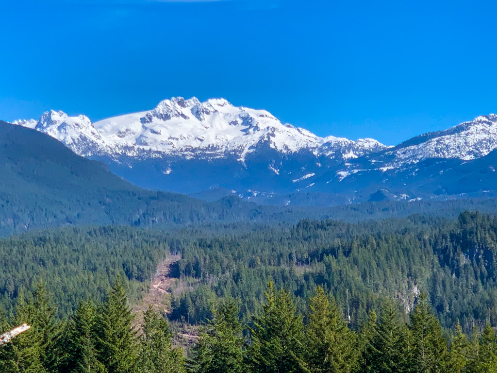 Mamquam Mountain from Mount Crumpit