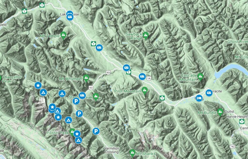Rockwall Trail Google Map
