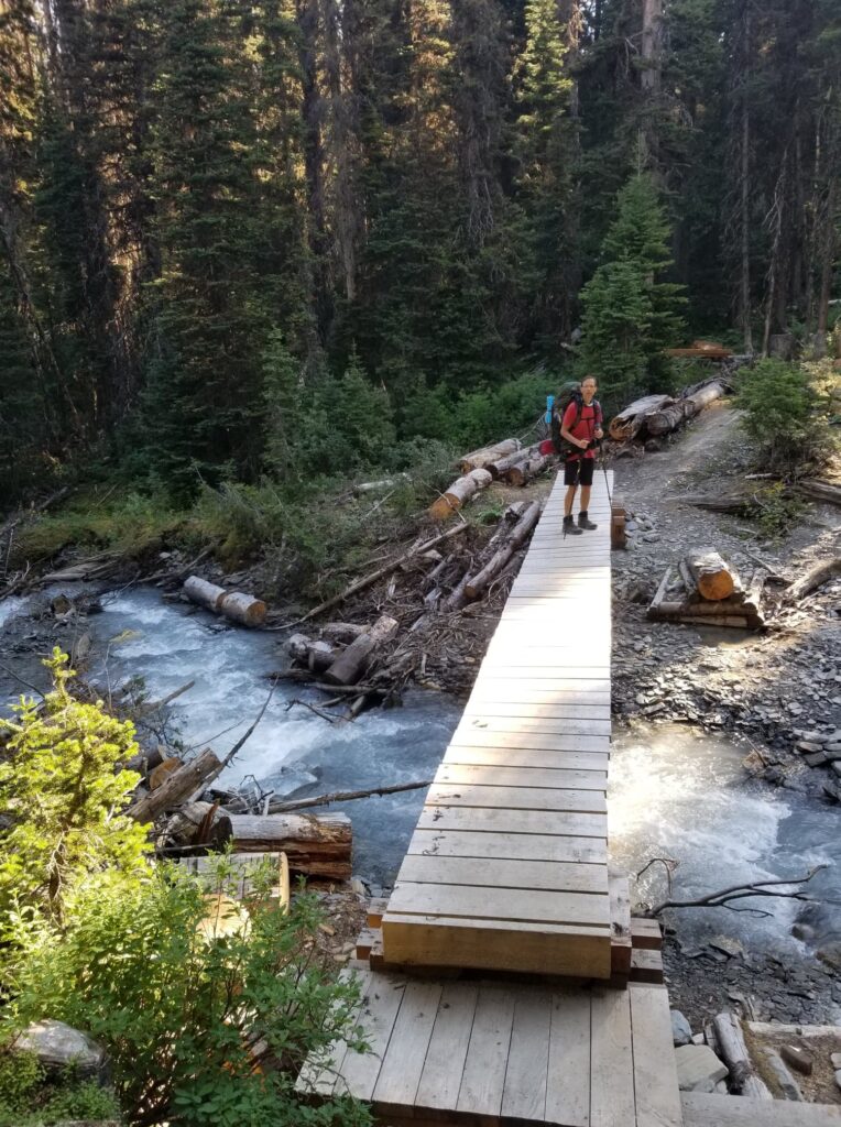 Bridge on the Rockwall Trail