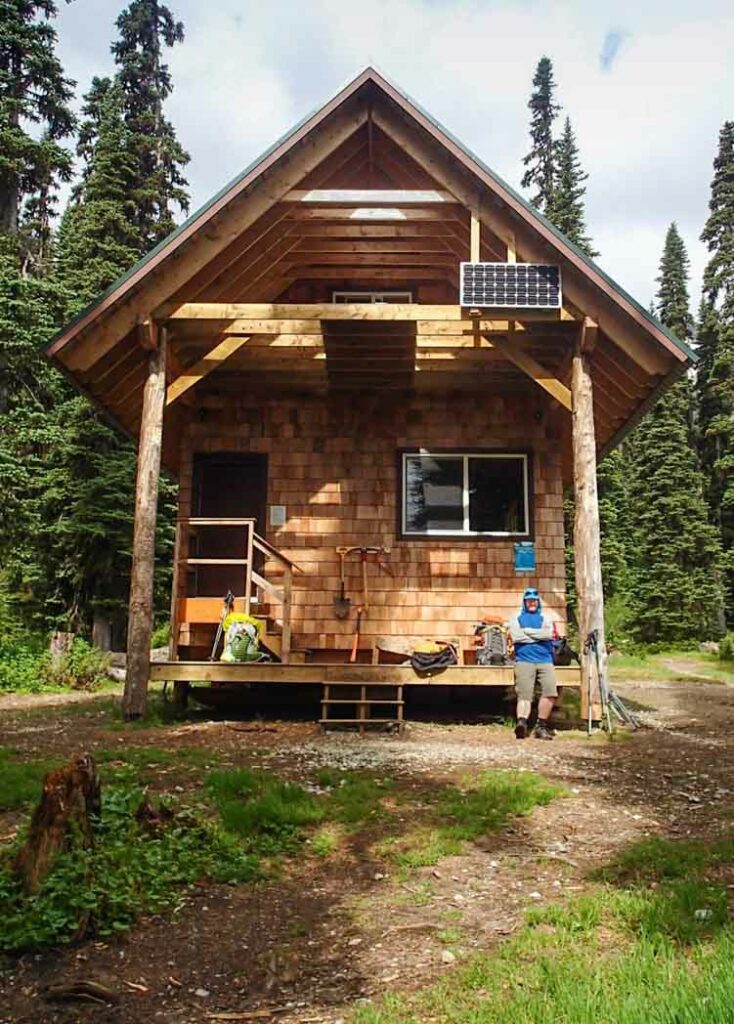 Tenquille Lake Hut near Pemberton