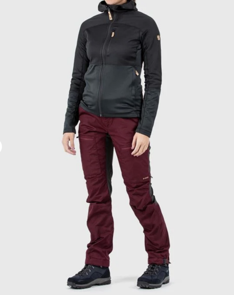 Fjallraven Abisko Lite trekkng trousers are durable women's hiking pants