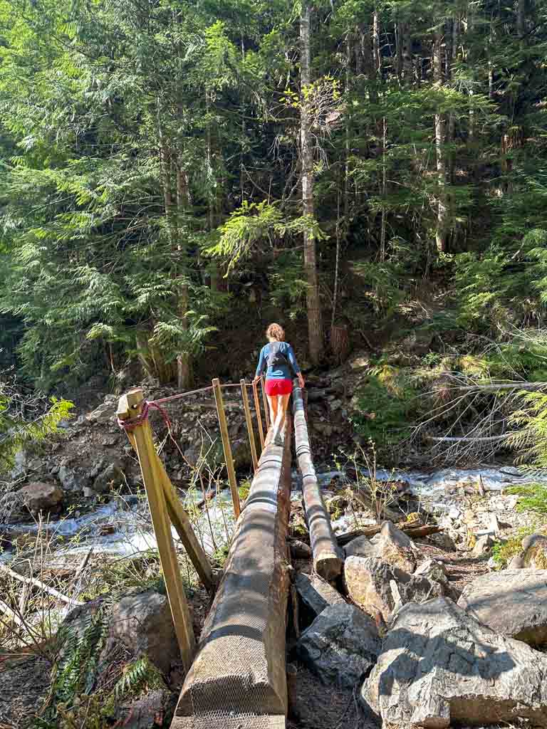 Bridge over M Creek (Yahoo Creek)
