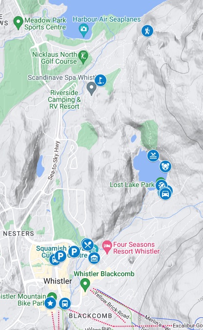 Google Map of Lost Lake Park