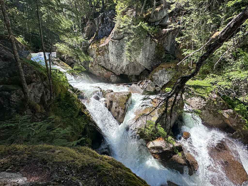 Rainbow Falls in Whistler