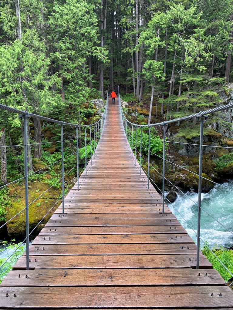 Whistler Train Wreck bridge