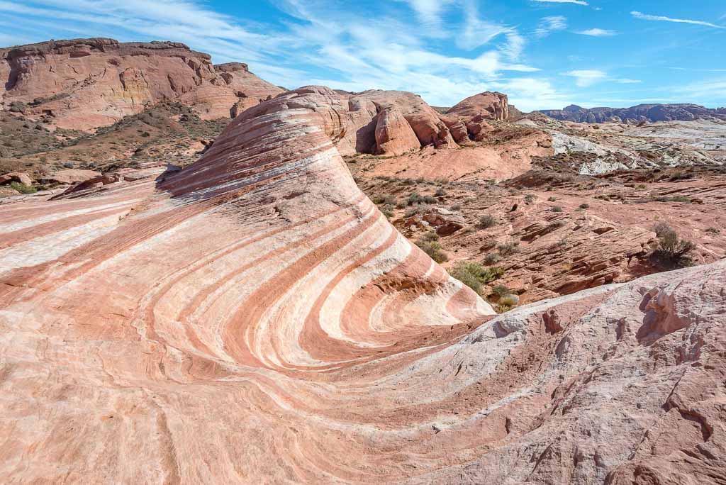 The Fire Wave, one of the best outdoor activities near Las Vegas