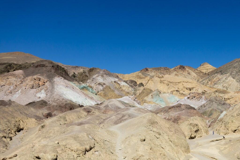 Artists Palette Viewpoint on Artists Drive in Death Valley National Park