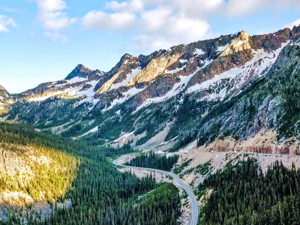 North Cascades Highway - one of the best Washington road trips