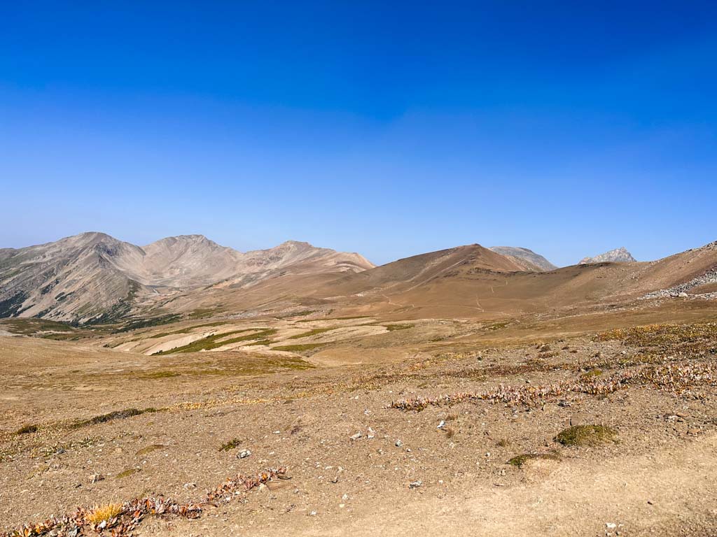 View from Big Shovel Pass