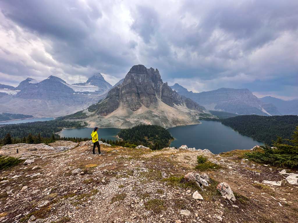 View from The Niblet at Assiniboine