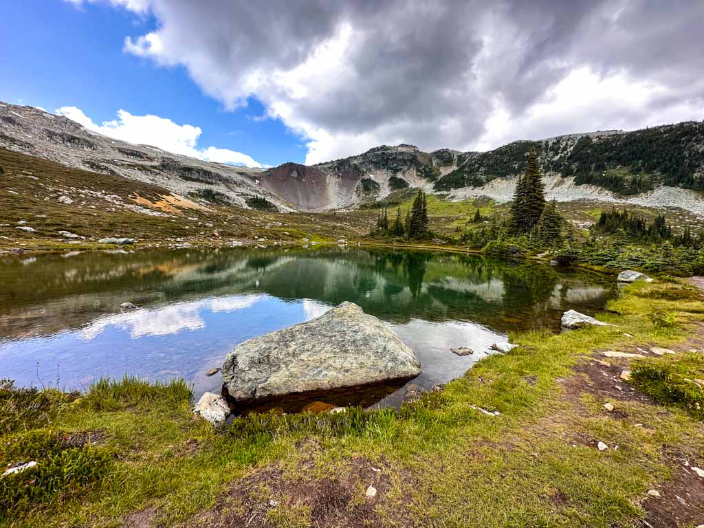 Symphony Lake on Whistler Mountain