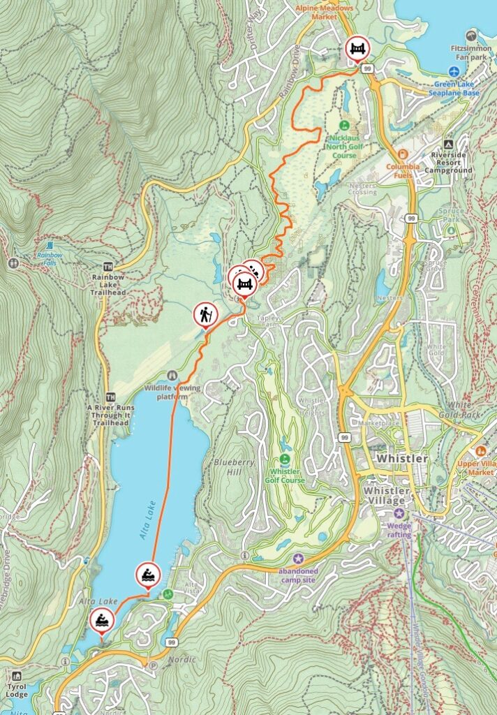 River of Golden Dreams map