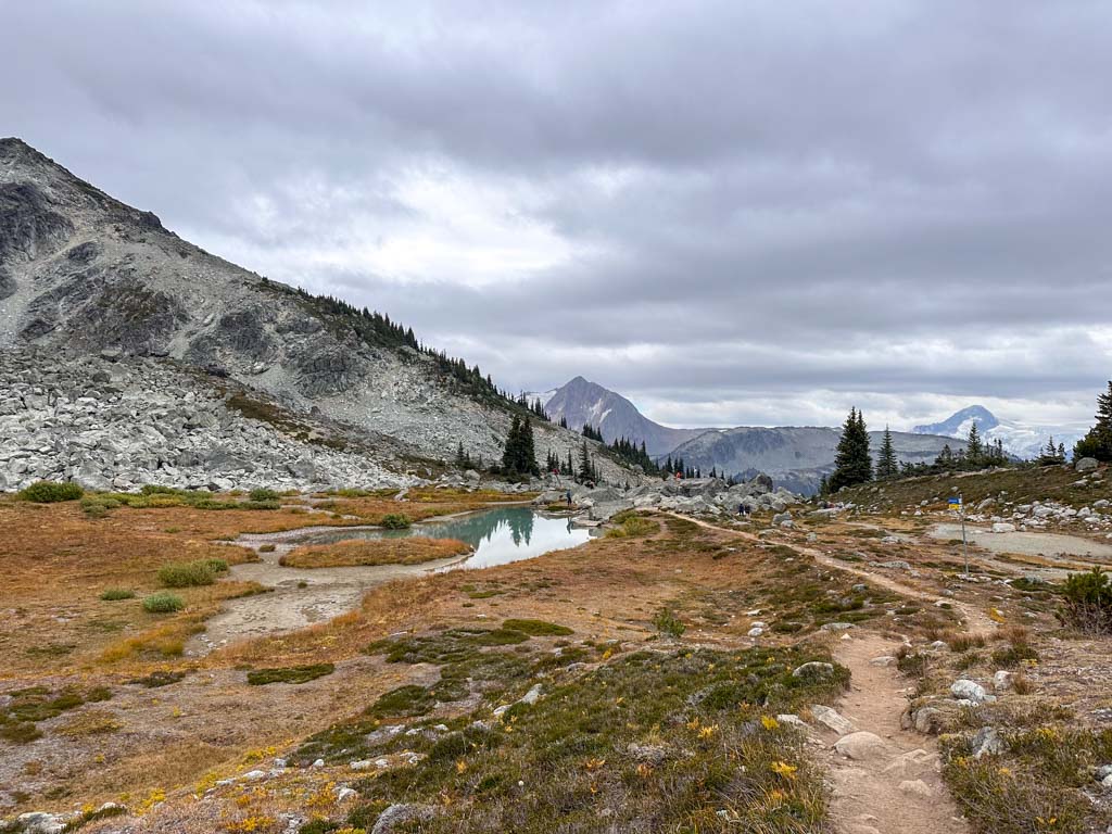 Decker Tarn on the Blackcomb alpine trails