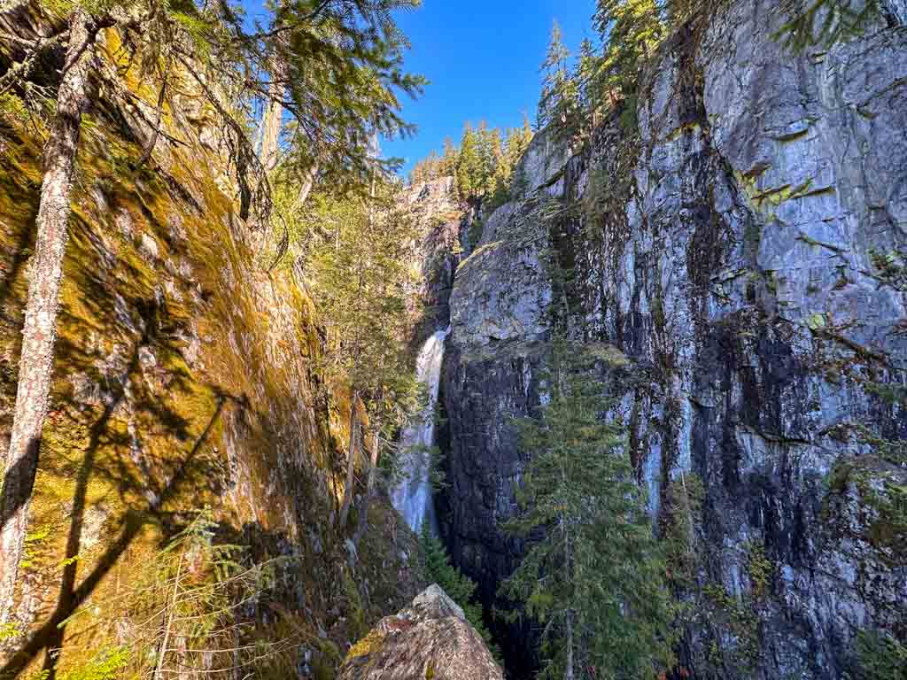 View of High Falls Creek in Squamish