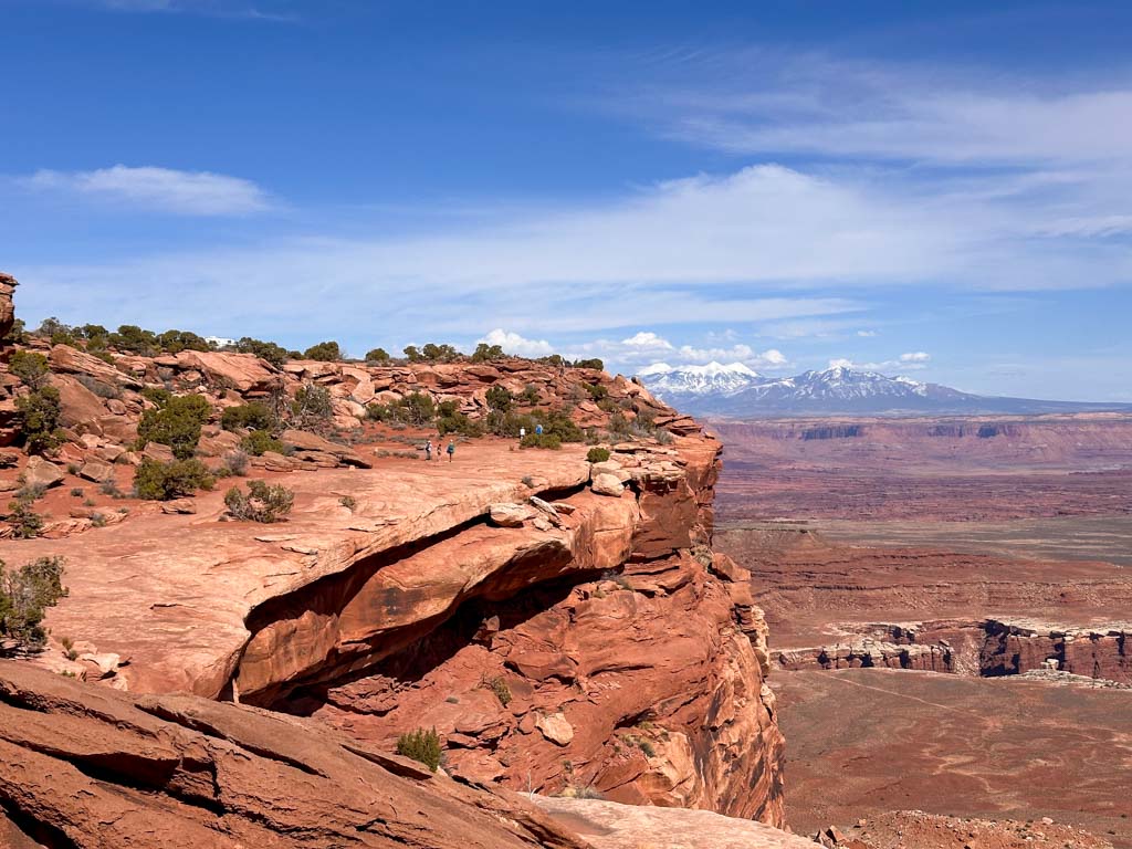 The view from Grand View Point in Canyonlands National Park