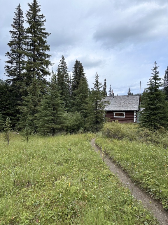 The ranger station near Egypt Lake