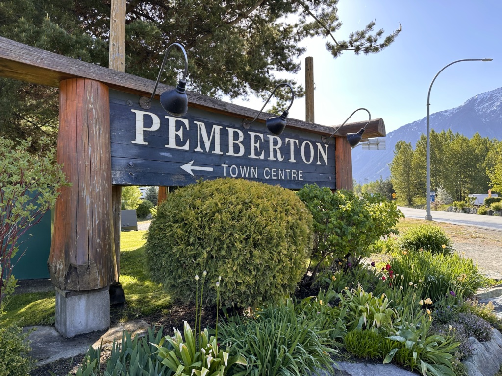 The Pemberton sign