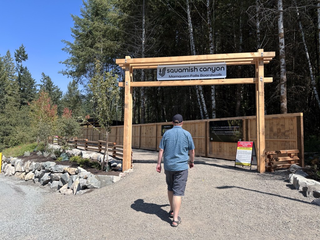 Entrance to the Squamish Canyon