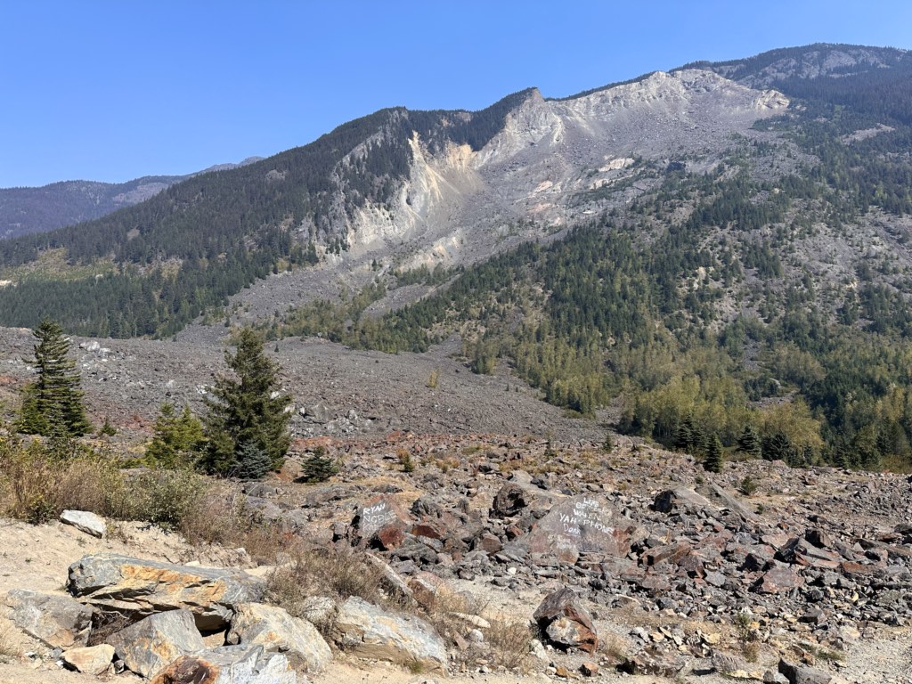 The Hope Slide in BC