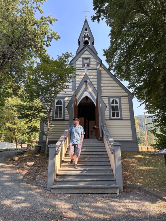 St. John the Divine Church in Yale, BC