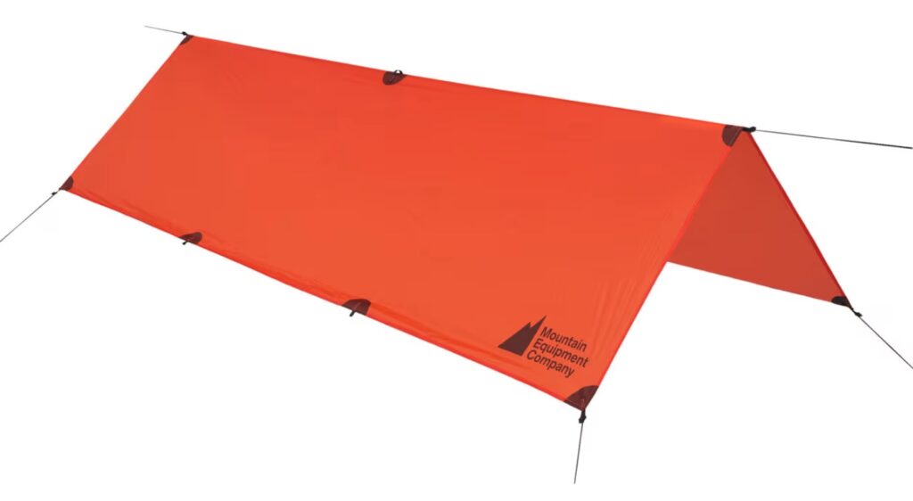 MEC Scout Silicone Tarp in orange