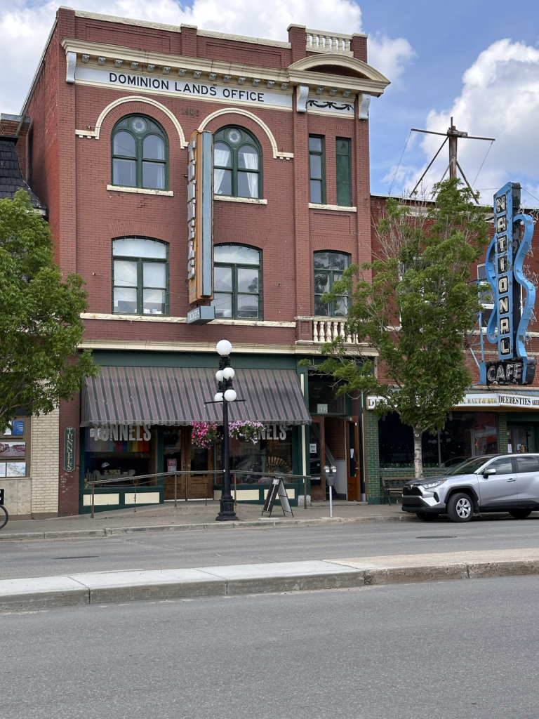 An old building in Moose Jaw, Saskatchewan