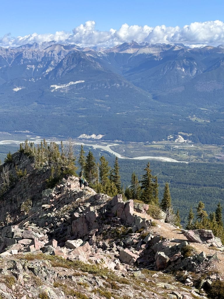 View from CPR Ridge at Kicking Horse Mountain Resort